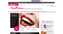 Desktop Screenshot of pinkroma.it